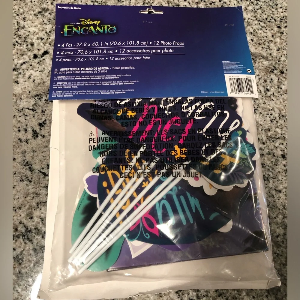 Disney Encanto Birthday Party Supplies Bundle NWT